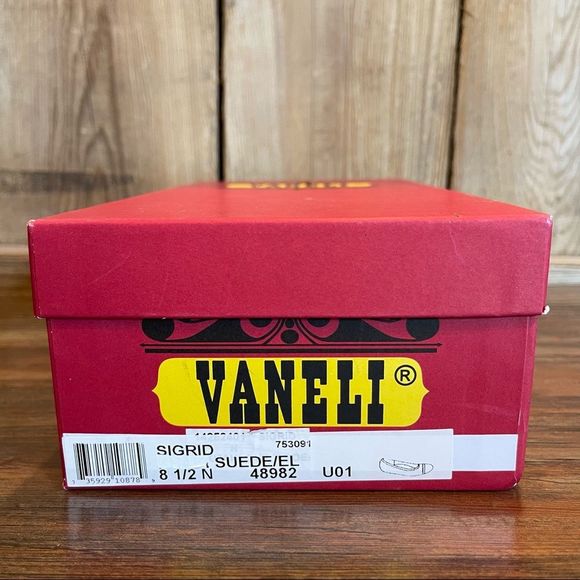 Vaneli Olive Green Slip on flats Womens Shoes Size 8.5 N preowned with box - Picture 8 of 8